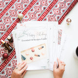 Happy Holidays Essential Oil Recipes Guide