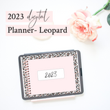 2023 Digital Planner  Leopard