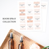 Printable Essential Oil Label Bundle Room Spray