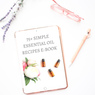 75+ SIMPLY ESSENTIAL OIL RECIPES- AN ESSENTIAL OILS GUIDE WHAT YOU GET: A complete essential oils guide on getting started creating safe and non-toxic products. You'll get immediate access to an exclusive collection of over 75 essential oil recipes that are easy to make and made from non-toxic and simple ingredients. Recipes include: beauty care, household cleaning, kids, babies, spray bottles, diffuser blends, and roller bottle. Materials needed in order to create these amazing non-toxic recipes so you can get started immediately! Bonuses: lists of the essential oils safe for pregnancy and essential oils safe for babies in an easily printed format. No worries! This guide talks about single essential oils, and is non-brand specific. 75+ Easy to Follow Essential Oil Recipes is now a part of The Complete Essential Oil Collection Bundle – get it here for over 70% OFF! DETAILS: You keep hearing health experts tell you “It’s all about non-toxic and natural living.” And you have no clue what they could possibly be talking about because the only products you know are ones from the grocery store or ones people try and sell you. Yeah, it’s my #1 regret that I didn’t start living a toxic-free lifestyle with simple, natural ingredients sooner! I want to make sure you don’t make the mistake of waiting to get started creating these non-toxic solutions when you can start get started TODAY! Creating these non-toxic products for your family is the #1 way to get rid of chemicals from your home, and I have put together an INCREDIBLE guide to walk you through how to find success in it. It’s not as difficult, confusing, or frustrating like you may think and you don’t need to be an expert to create these products! Let me walk you through the process you need to avoid chemicals in your home (and let me help you be successful so that you start seeing the difference!) Now is the time to stop second guessing and start doing! It’s time to learn how to create your own non-toxic products with recipes that are easy to use. With over 75 easy to follow essential oil recipes, you’ll get proven natural solutions that you will be able to create again and again! What are you waiting for? CHAPTERS INCLUDED IN THIS ESSENTIAL OILS GUIDE: Chapter 1- Essential Oils Chapter 2- Essential Oil Safety This chapter comes with a dilution chart along with a list of essential oils safe for pregnancy. They are all formulated so that they can easily be printed. Chapter 3- Materials Needed Chapter 4- Natural Cleaning + Recipes Chapter 5- Bath and Beauty + Recipes Chapter 6- Babies + Recipes This chapter comes with a list of essential oils safe for babies that is formatted so it can easily be printed. Chapter 7- Kids + Recipes Chapter 8- Roller Bottles + Recipes Chapter 9- Sprays + Recipes Chapter 10- Diffuser Blends + Recipes THOUSANDS OF PEOPLE HAVE ALREADY USED THESE ESSENTIAL OIL RECIPES AND CHANGED THE WAY THEY LIVE. HERE'S WHAT THEY ARE SAYING: "This ebook is so very helpful and everything you need in one place! The recipes include only single oils which works well for me since I buy mostly only single oils and from different companies. From DIY cleaning recipes to skin and hair, this book includes it all! I'm especially looking forward to trying out the different diffuser recipes. Great book! Very valuable!" - Denise "This ebook has been such a helpful resource when creating non-toxic essential oil recipes for my family. I access the information often. It's an easy to use format with lots of great information!" - Katherine "I'm just getting started with essential oils, and I found this e-book very helpful with a lot of resources." - Diane WHAT'S AN E-GUIDE? All of my e-guides are printer-friendly pdf files. They can be read on computers, smartphones, and tablets (No special e-reader required). They are also formatted to print on regular 8.5×11″ computer paper so you’re welcome to print a copy if you want. 75 simple essential oil recipes guide 3